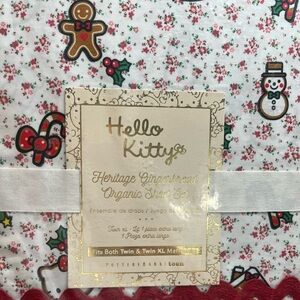 Pottery Barn Hello Kitty Sheet Set Twin bnwt
